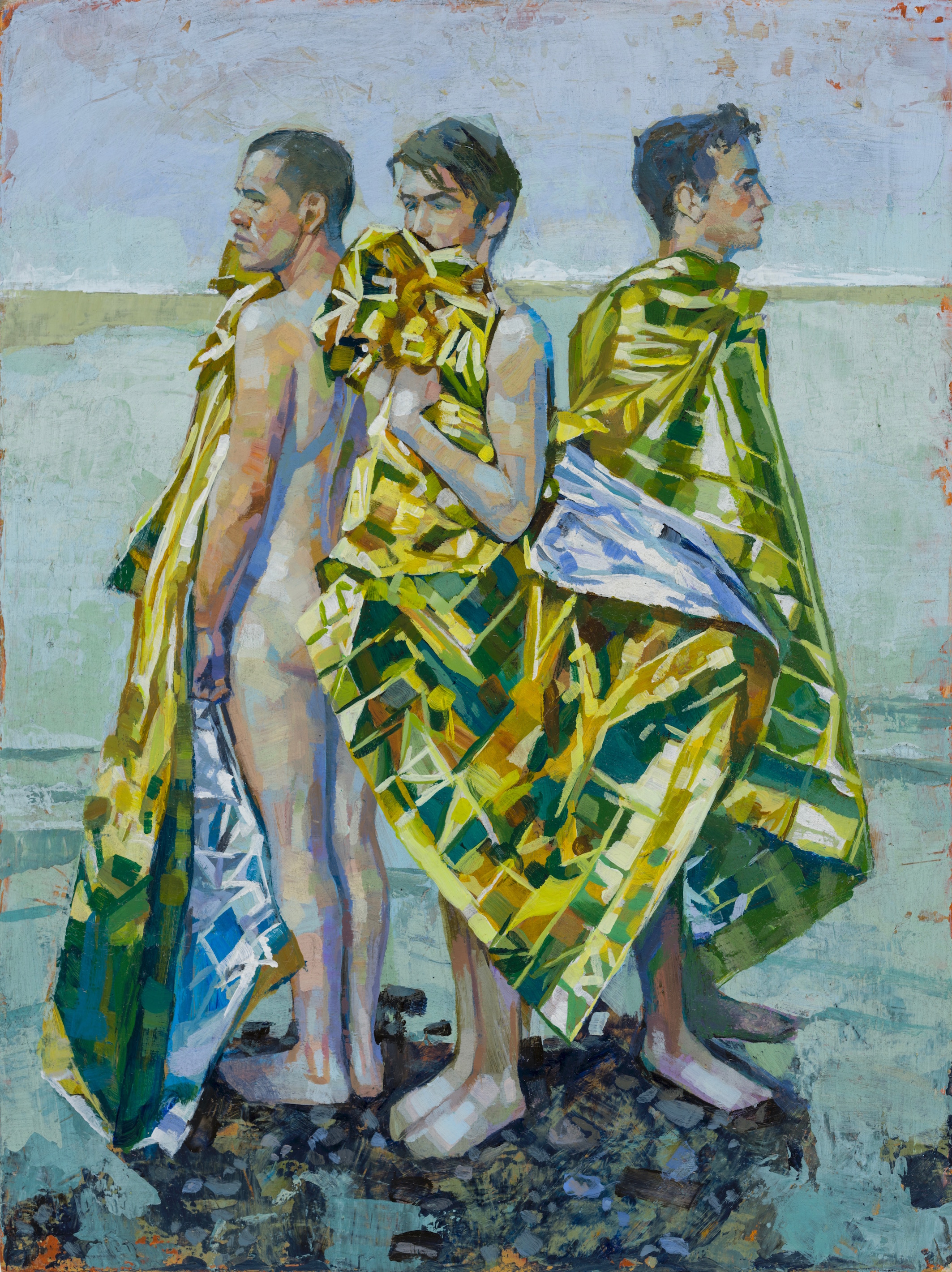 Trois réfugiés, études <span>🔴</span>