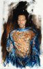 Study for Quincy, Blue Plastic